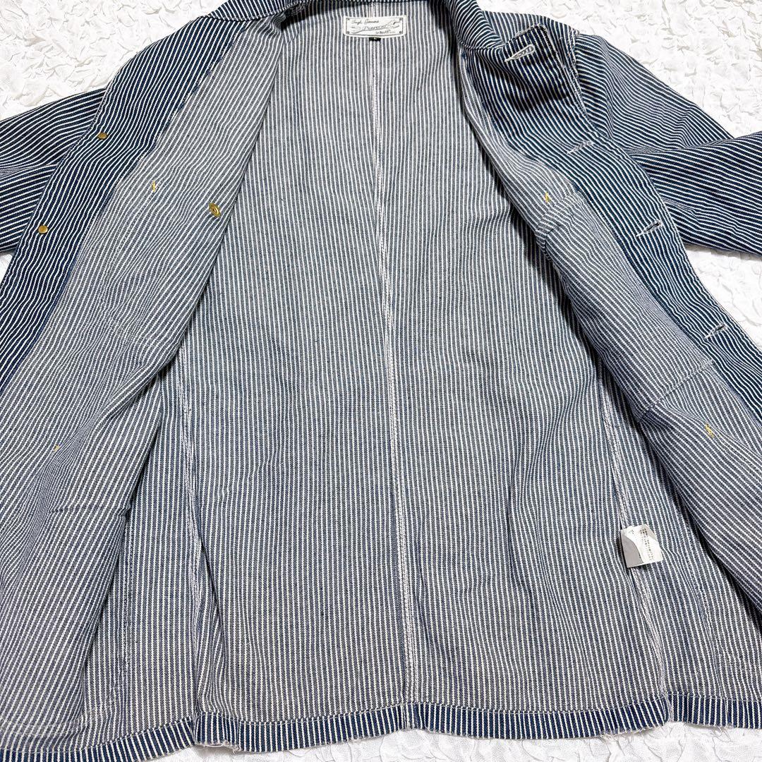 Schott ショット　カバーオール　ヒッコリー　ワークジャケット　ストライプ