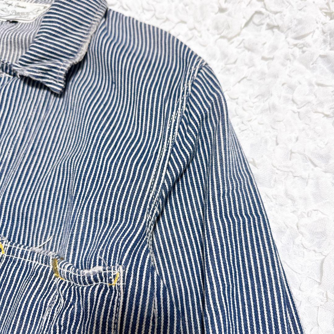 Schott ショット　カバーオール　ヒッコリー　ワークジャケット　ストライプ