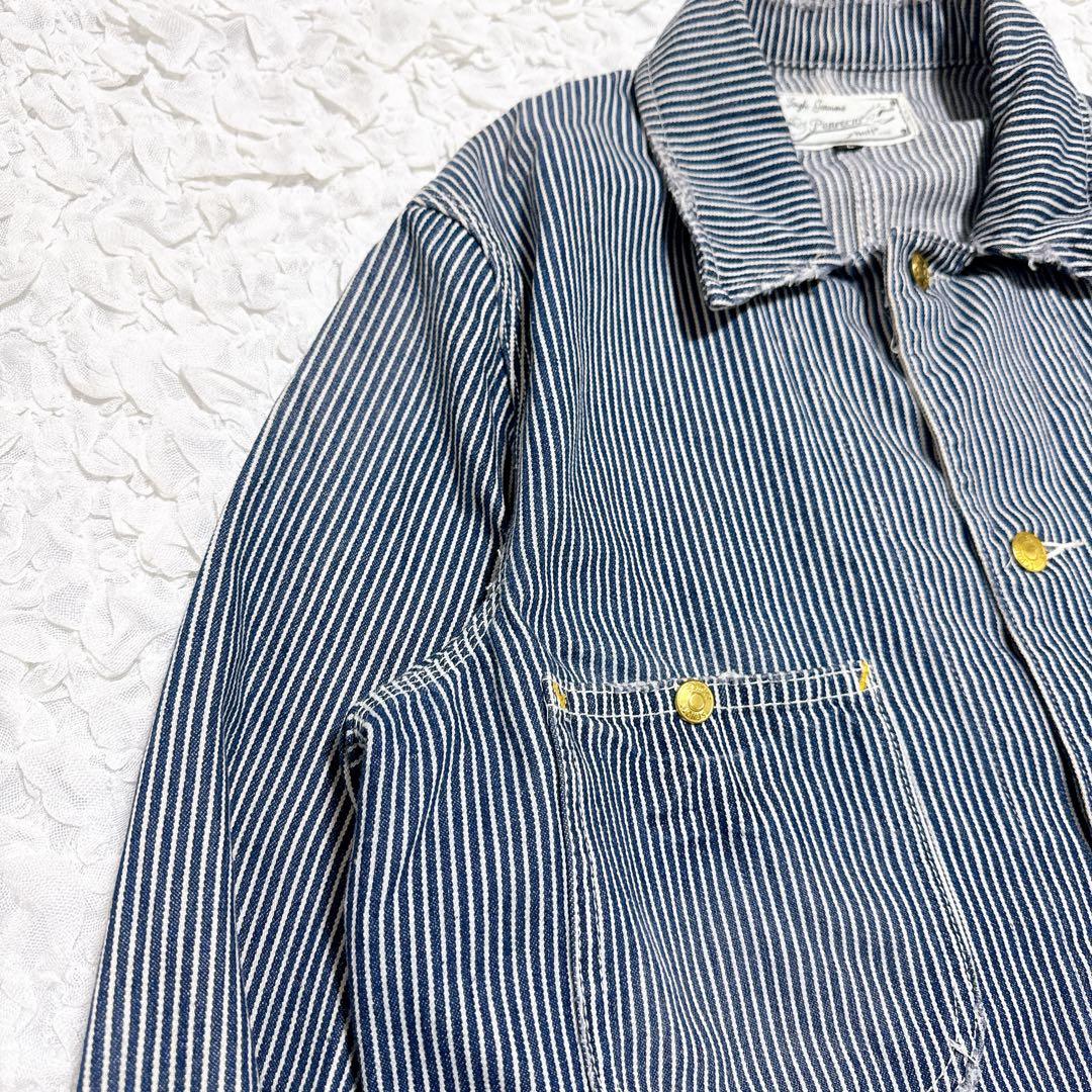 Schott ショット　カバーオール　ヒッコリー　ワークジャケット　ストライプ