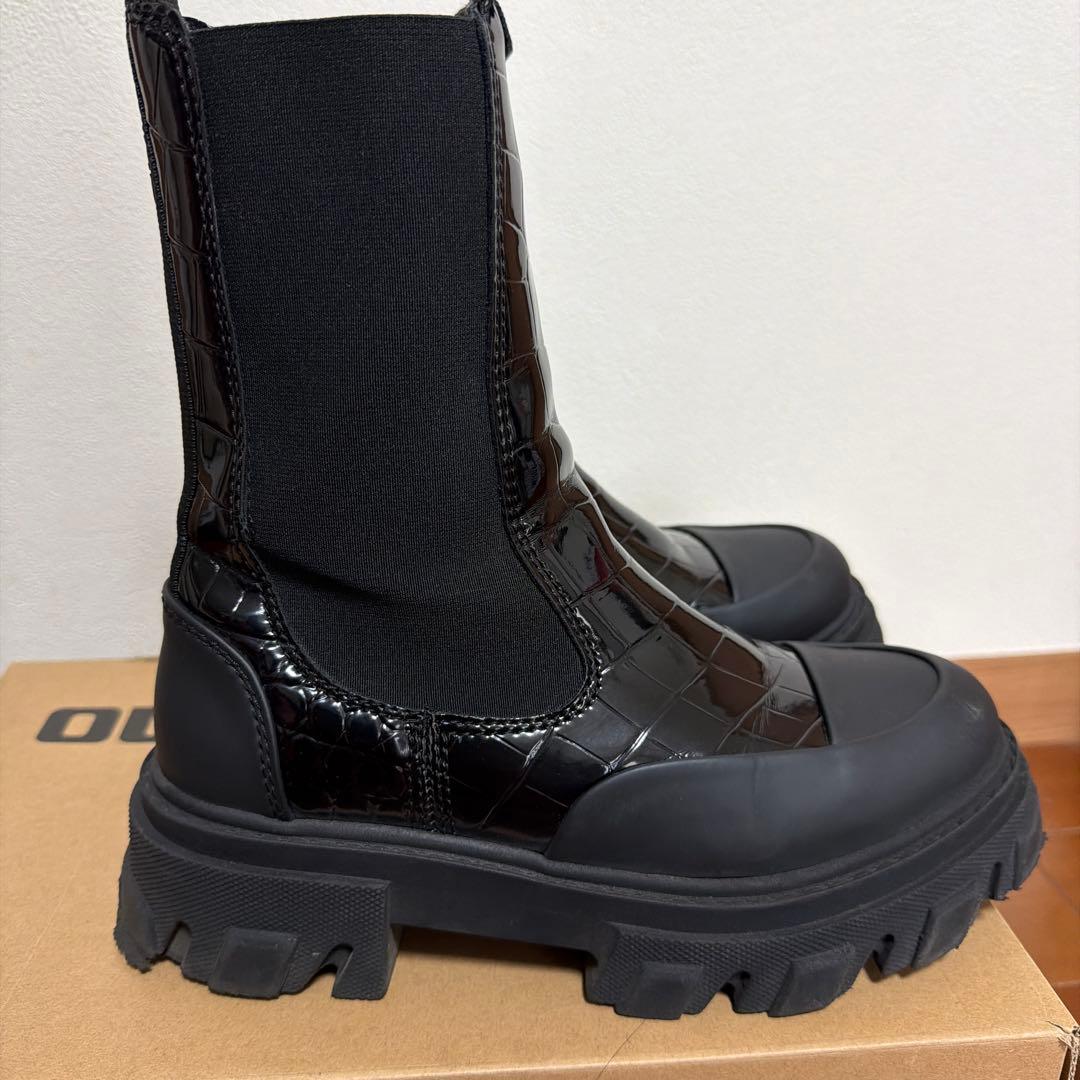 GANNI サイドゴアブーツ 23cm