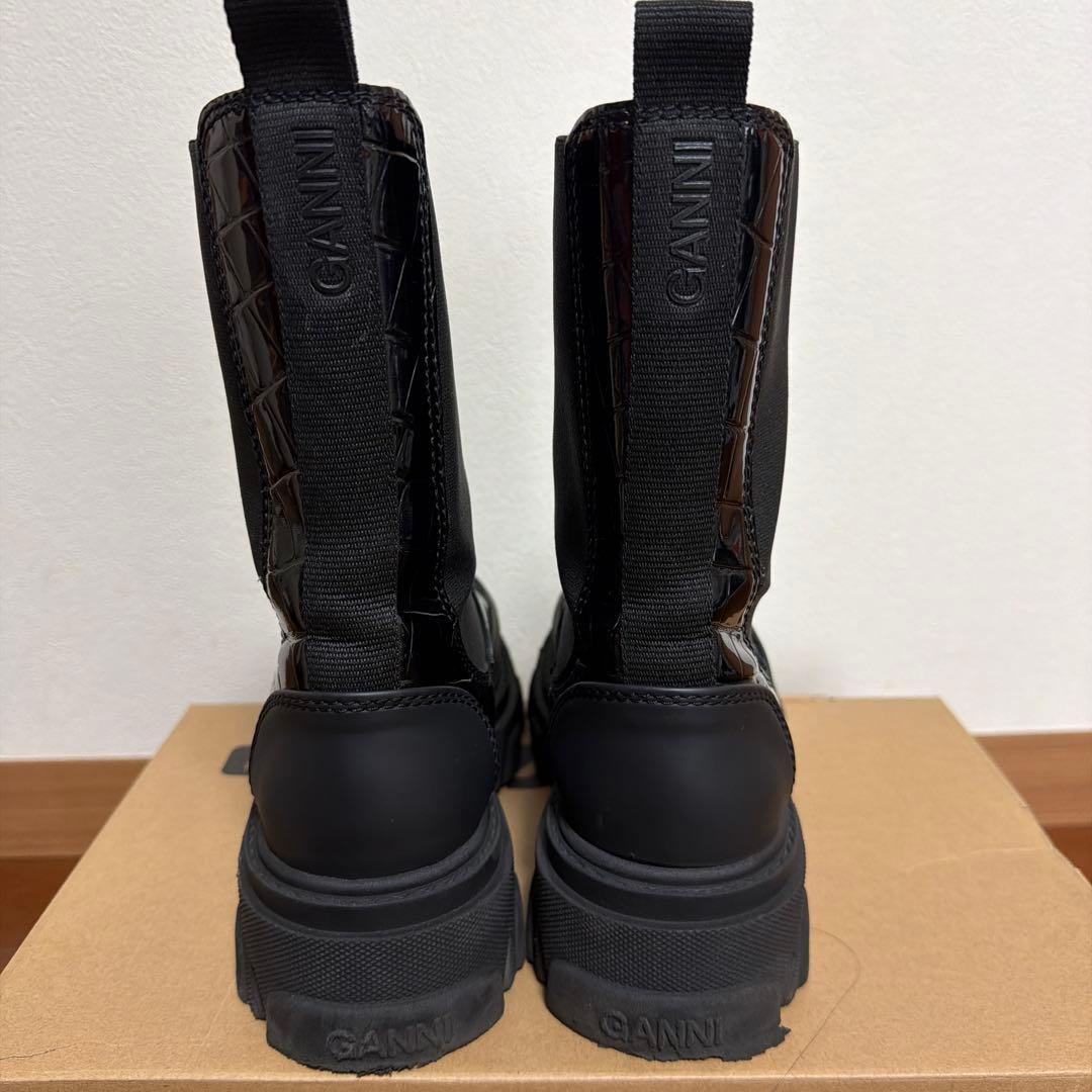 GANNI サイドゴアブーツ 23cm