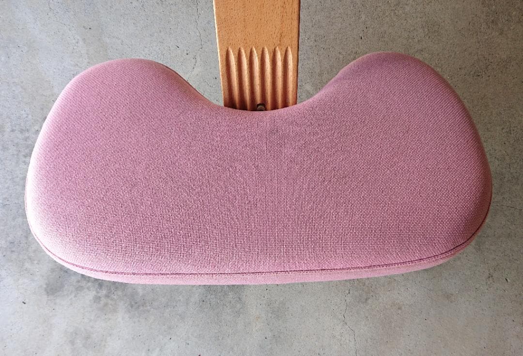 【良品】サカモトハウス バランスチェアイージー　ピンク