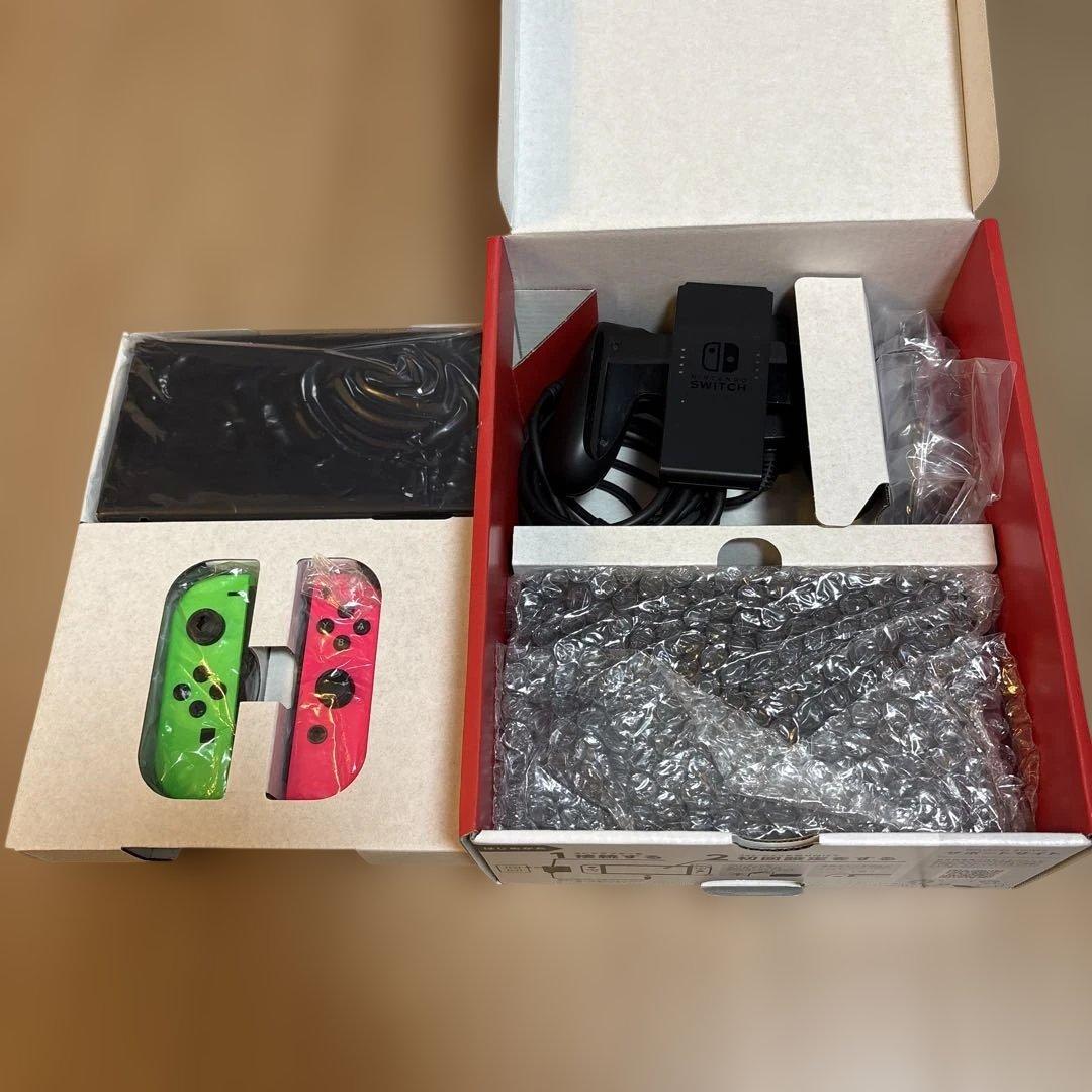 Nintendo Switch 本体 ネオンカラー　有機ELモデル