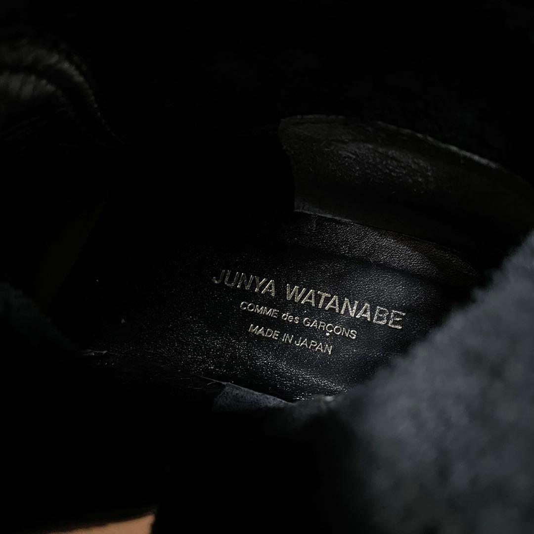 JUNYA WATANABE Black Leather Boots 黒 ブーツ