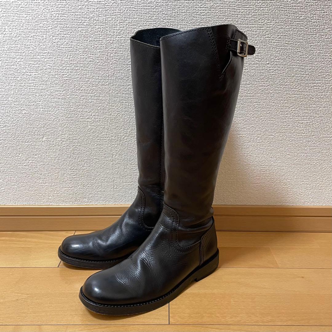 JUNYA WATANABE Black Leather Boots 黒 ブーツ