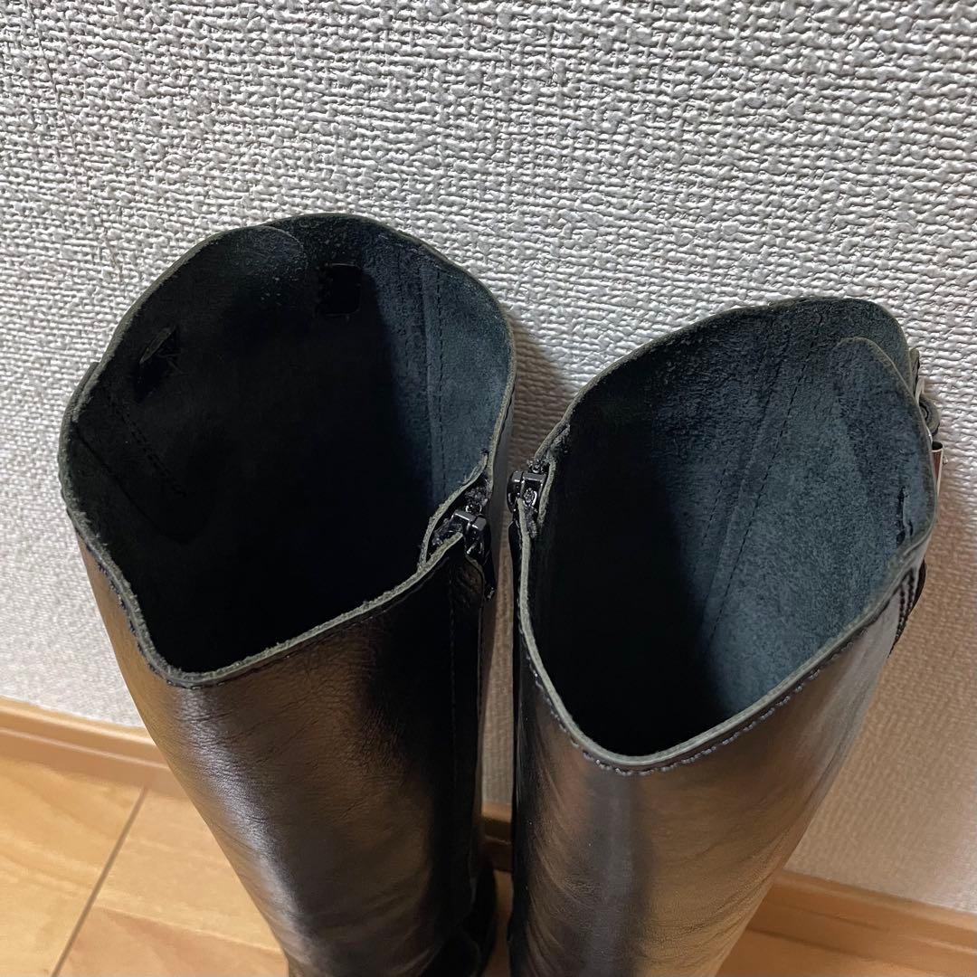 JUNYA WATANABE Black Leather Boots 黒 ブーツ