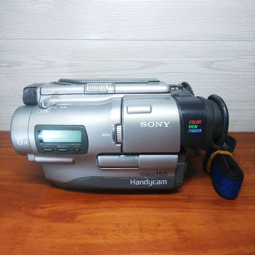 SONY video Hi8 Handycam ビデオカメラCCD-TR1再生可