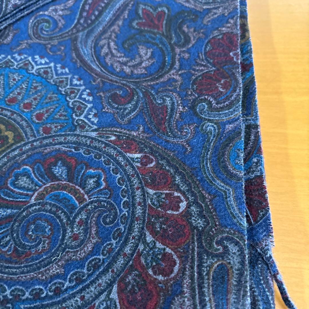 ETRO エトロ　ショール　マフラー　ストール　膝掛け　リバーシブル　大判