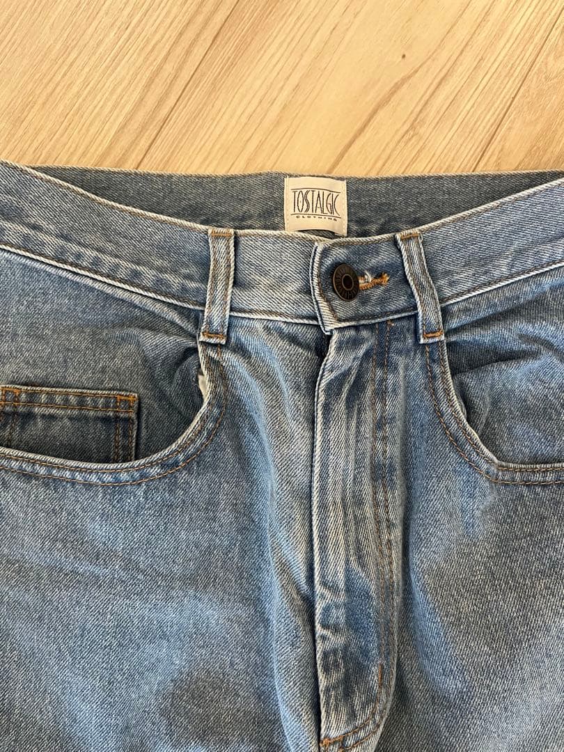 【Tostalgic clothing】デニムパンツ M ペコ
