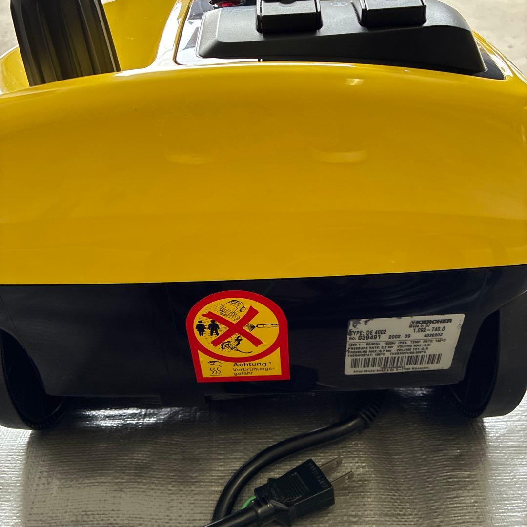 ヒ*テ様 KARCHER DE 4002 業務用スチームクリーナー本体