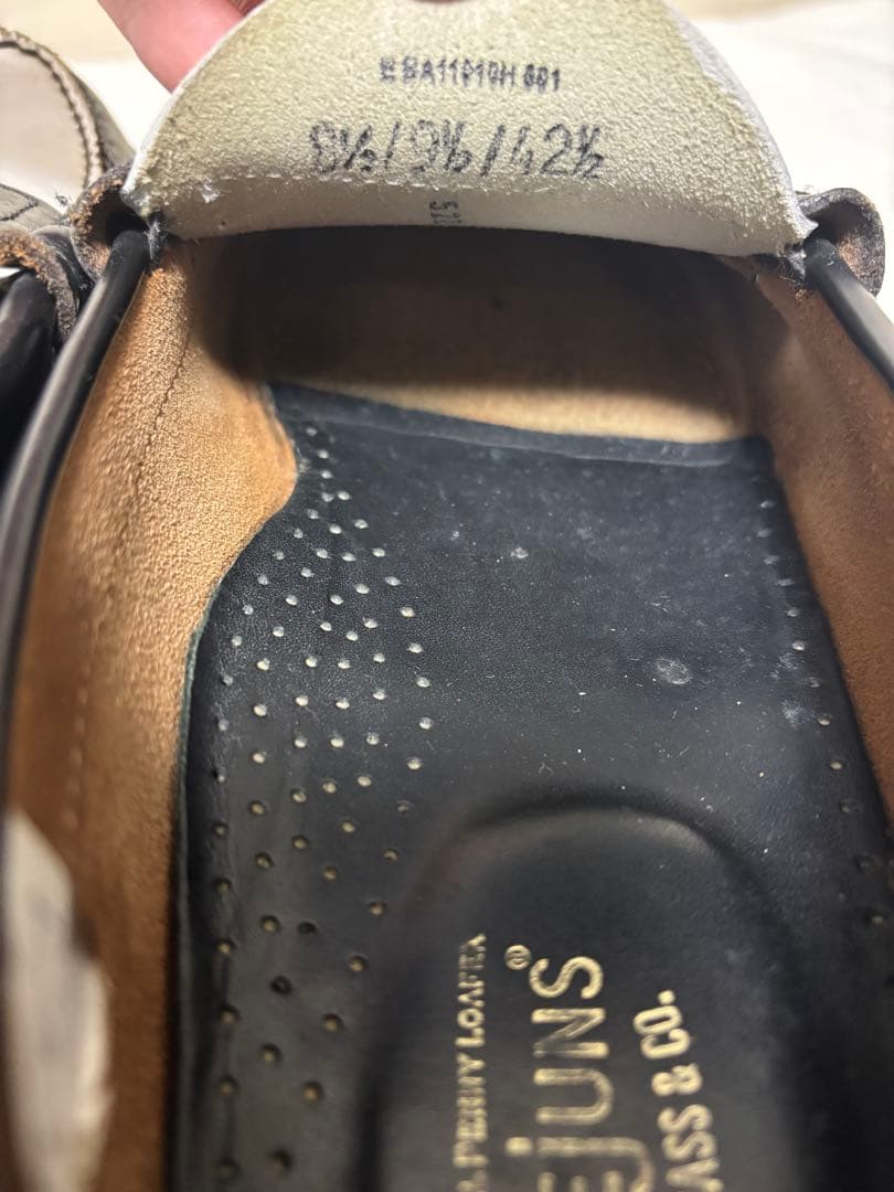 G.H.BASS ツートン weejun ペニーローファー US9.5