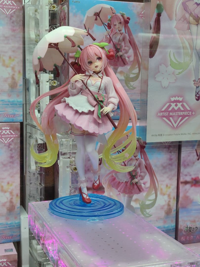 【人気】初音ミク 桜ミクAMP+ フィギュア ~桜ドレスver.~ 10体