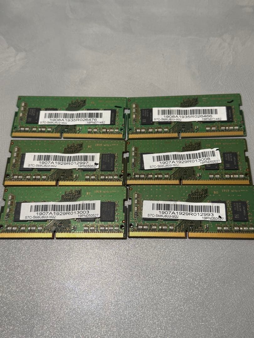 PC4 8G 6枚セット