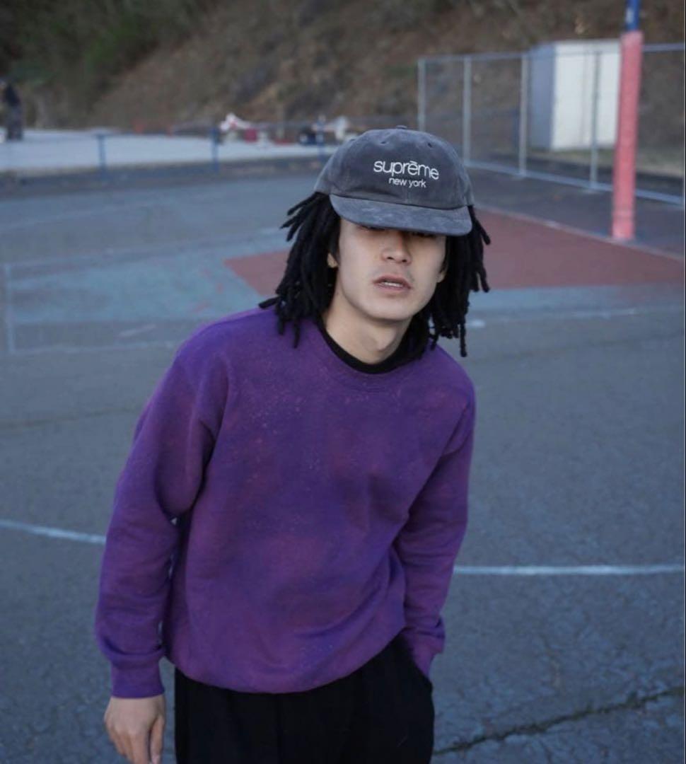 Supreme Classic Logo 6-Panel 18ssFuji着用