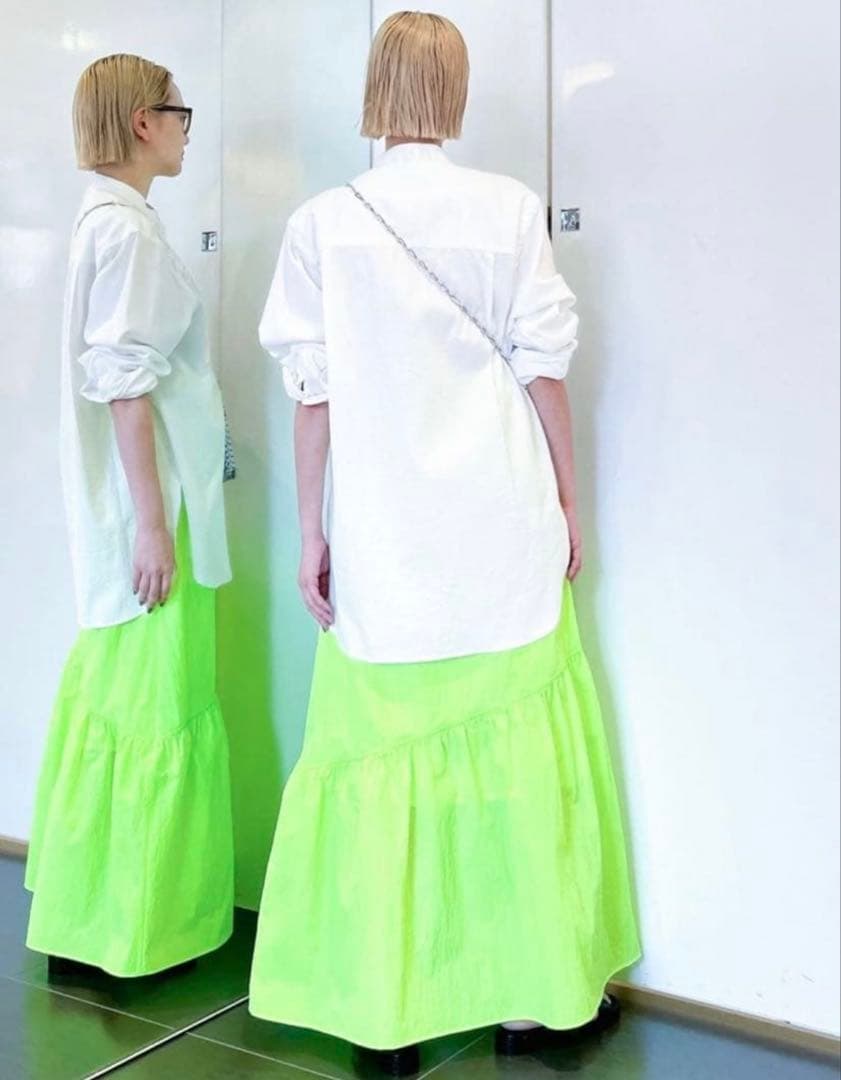 れな★CITYSHOP WASHER TIERED SKIRT