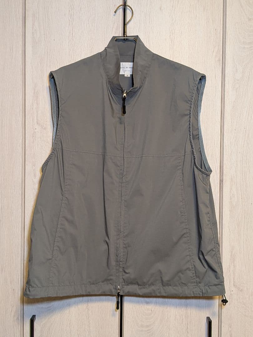 STILL BY HAND VE01241 46 スタンドカラーベスト
