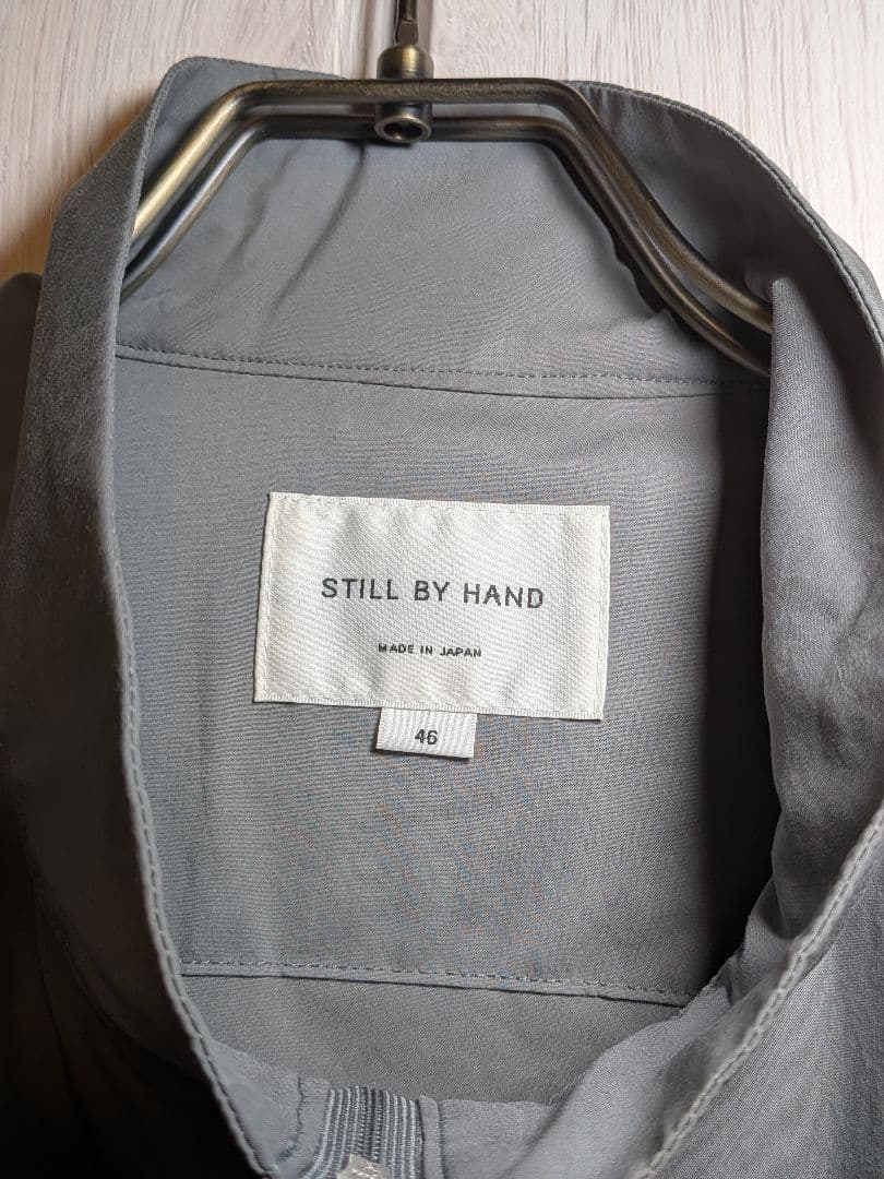 STILL BY HAND VE01241 46 スタンドカラーベスト