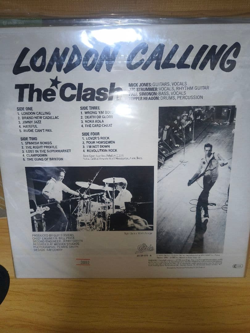 The Clash LPレコード6枚セット