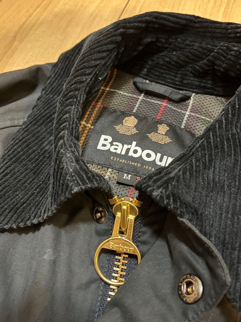 Barbour SPEY ピーチスキン ノンオイル ショートレングス