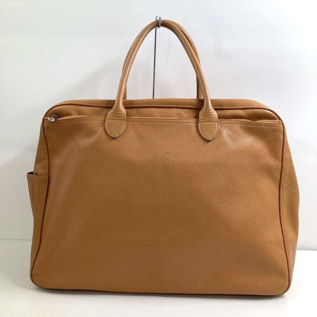 Longchamp ロンシャン　トラベルバッグ　キャメル