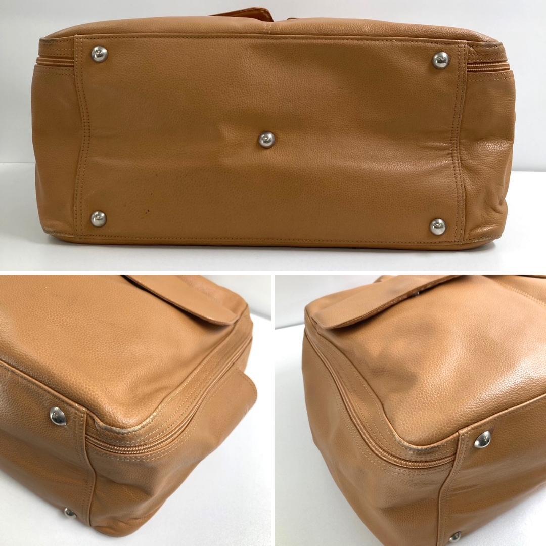 Longchamp ロンシャン　トラベルバッグ　キャメル