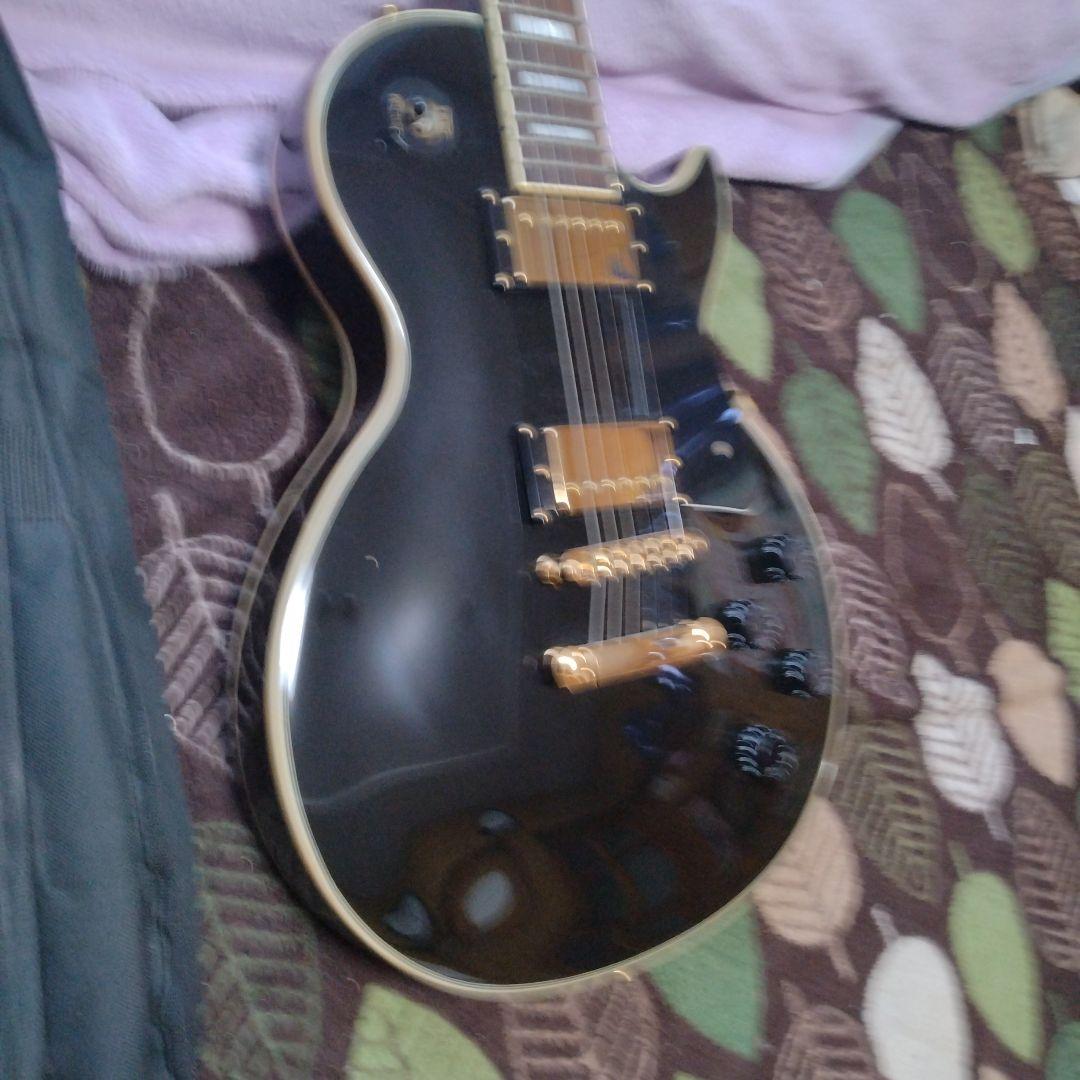 中古美品BUSKER'S BLC300 レスポールカスタムタイプ　エレキギター