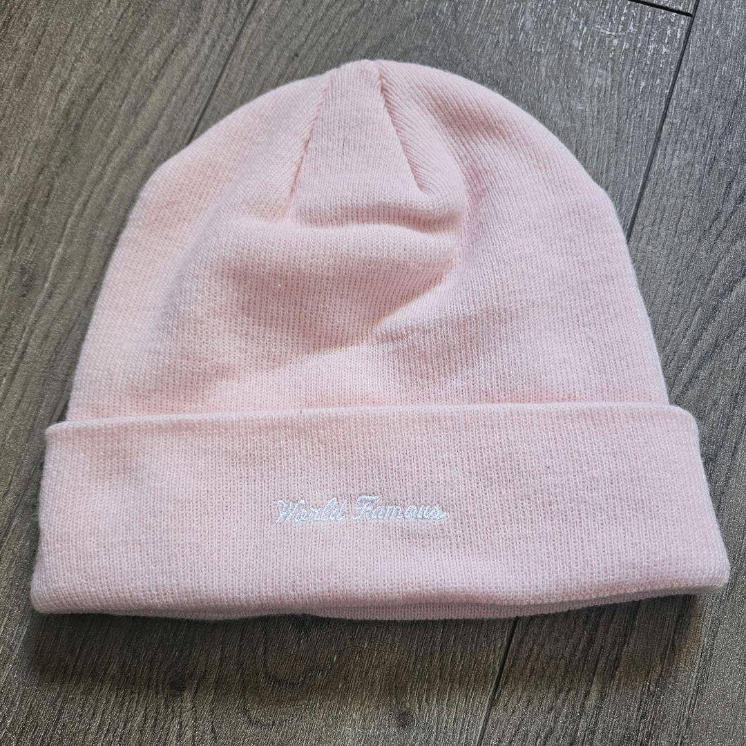 帽子 Supreme new era box logo beanie pink