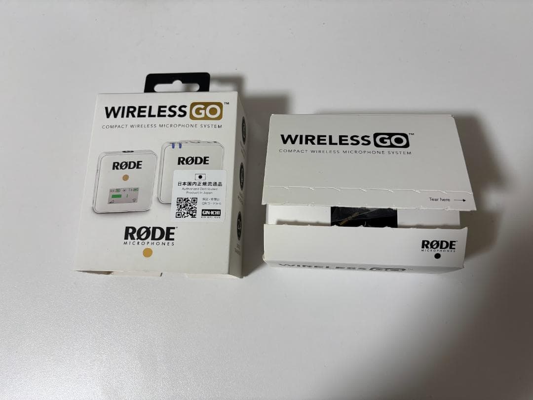 RODE Wireless GO ワイヤレス ゴー ホワイト