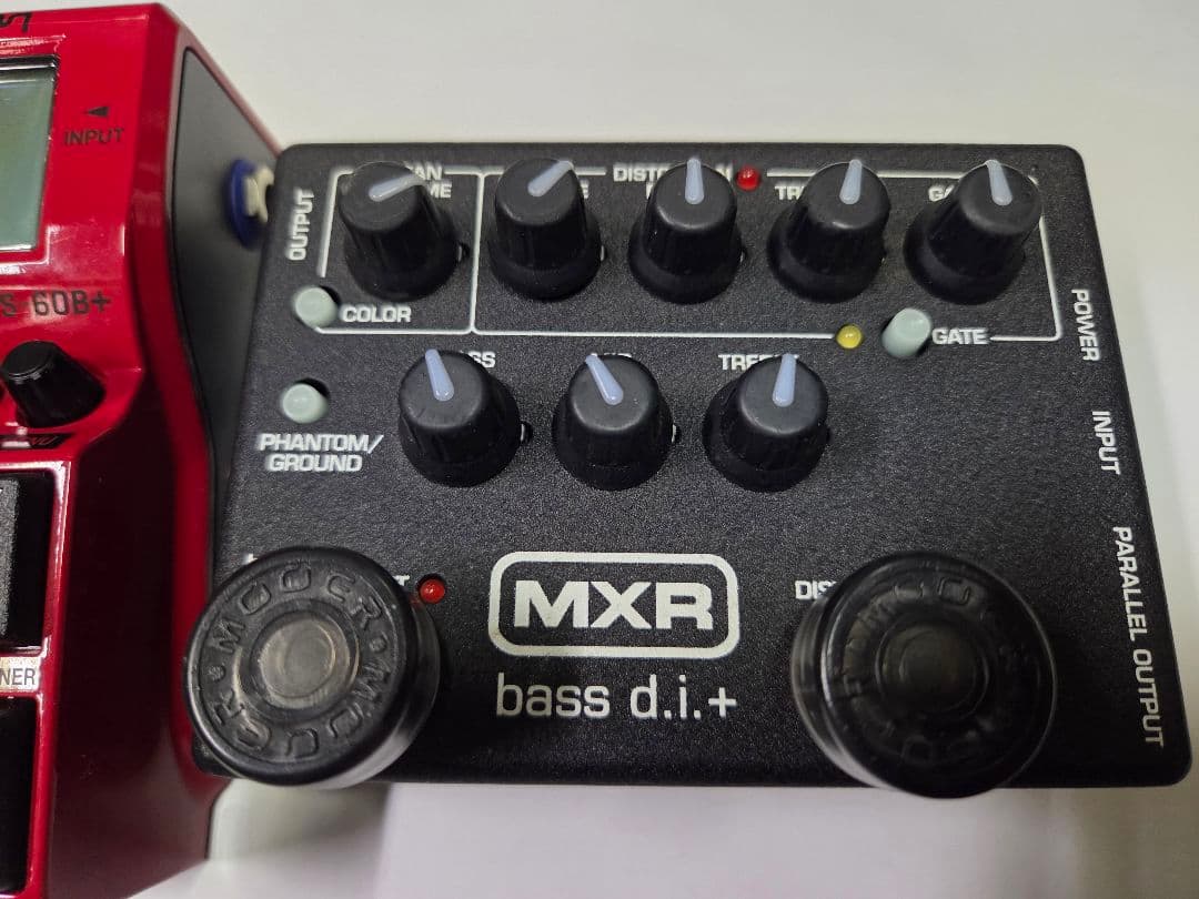 ベース BOSS GEB-7 ZOOM MS-60B+ MXR bass d.i.+