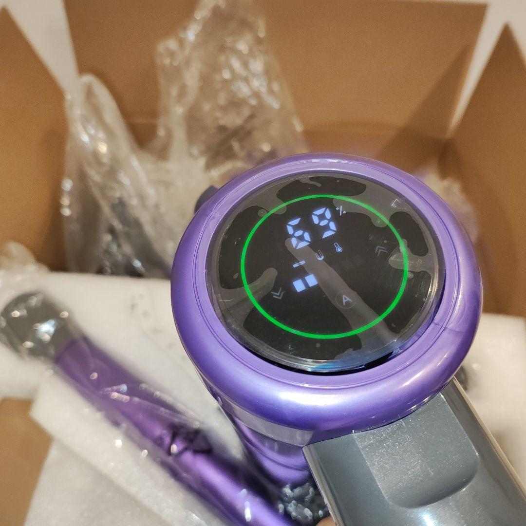 コードレス掃除機 スティック ハンディ 超強力 AI自動検知 LEDライト 液晶