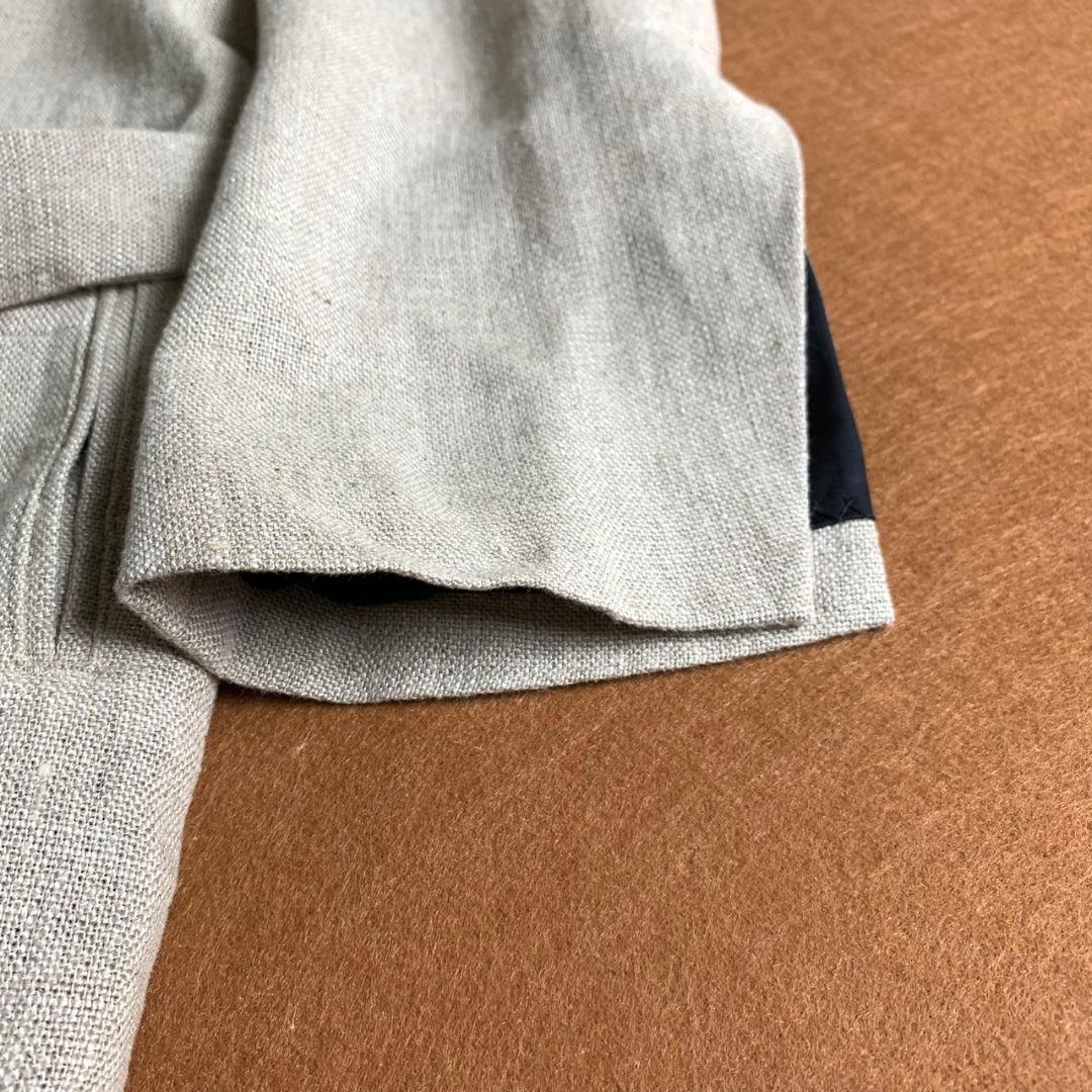 マディソンブルー　MADISON BLUE　リネン　ガウンコート　ベルト