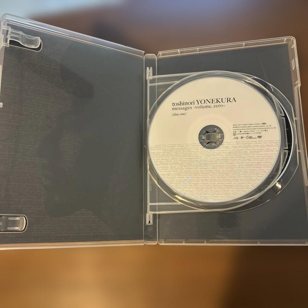 米倉利紀　DVD messages volume.zero