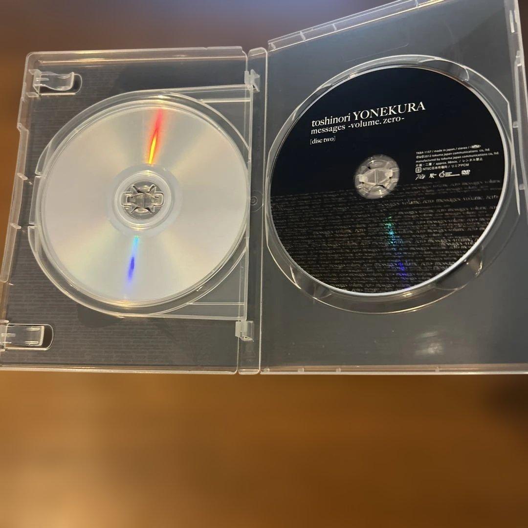 米倉利紀　DVD messages volume.zero