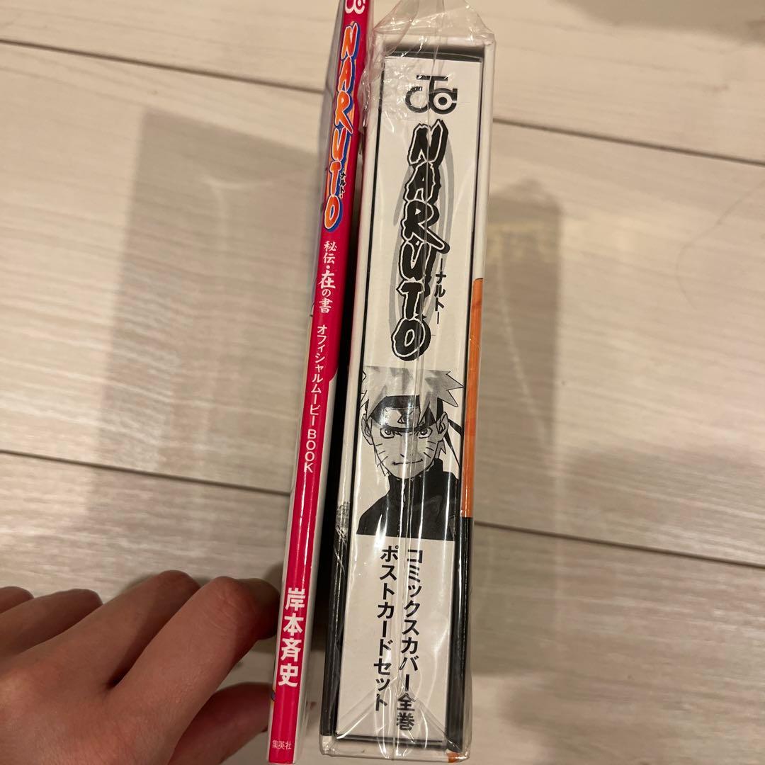 【新品未使用】NARUTO展 コミックスカバー 全巻ポストカードセット 75枚