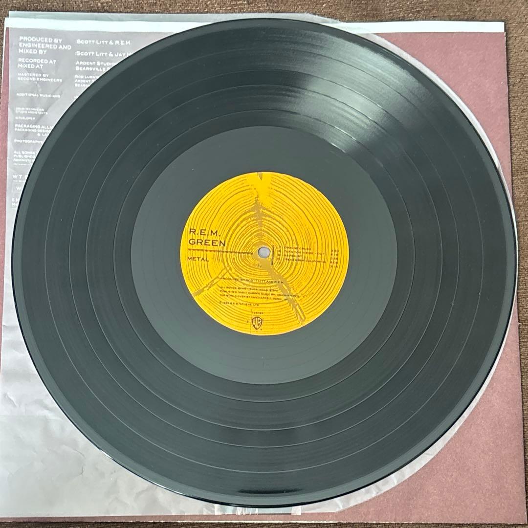 R.E.M. GREEN LP REM グリーン