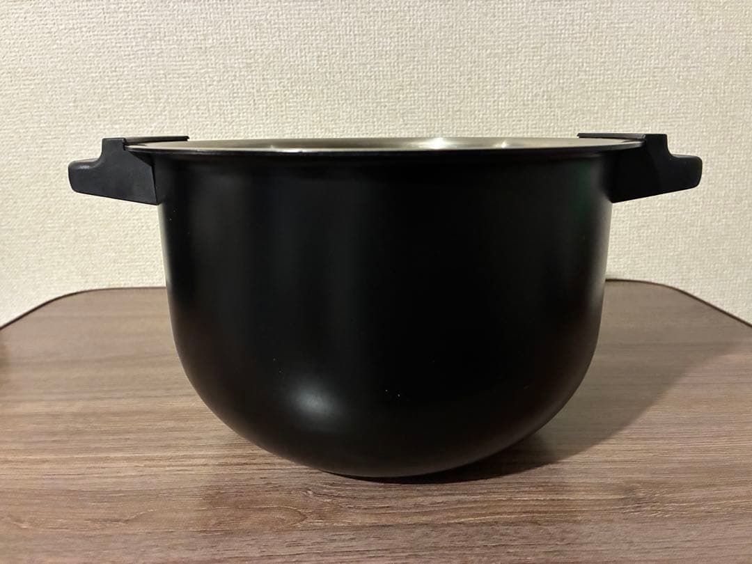 ヘルシオ ホットクック 2.4L 内鍋 【黒】ステンレス　TJ-KN2B