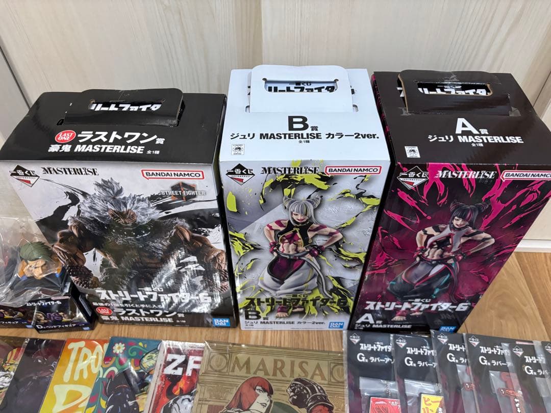 一番くじ　スト6　A賞　B賞 ジュリ ラストワン賞 豪鬼 フィギュア セット