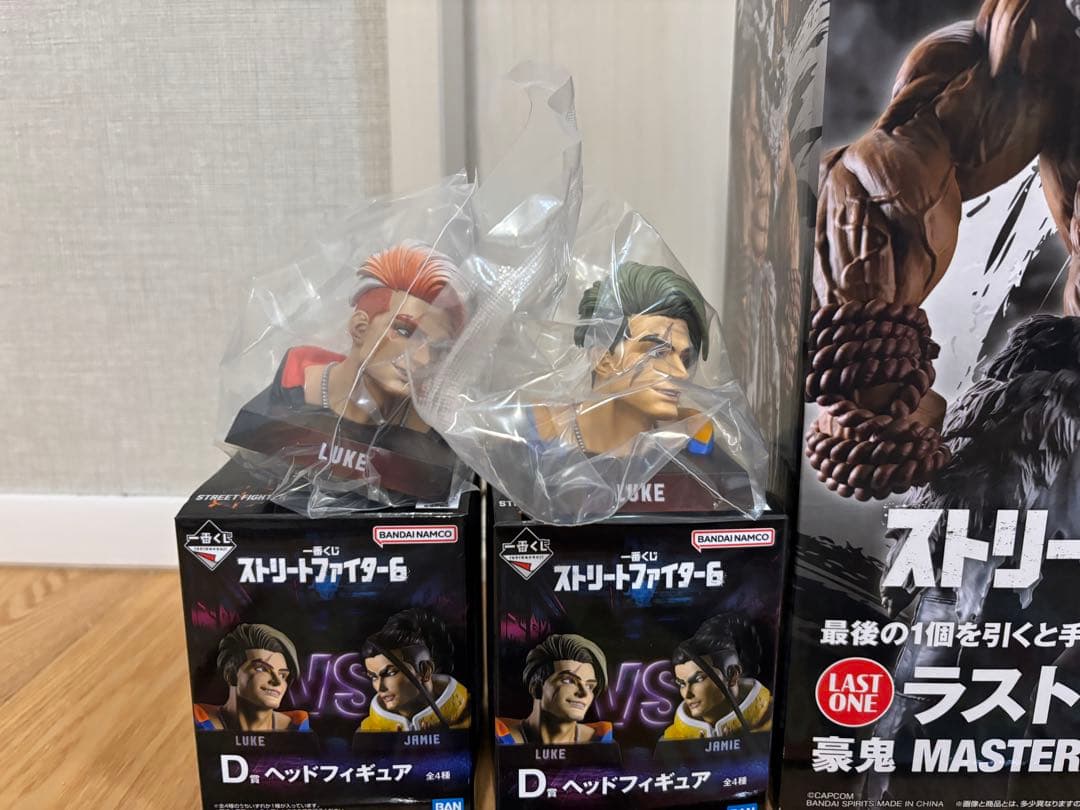 一番くじ　スト6　A賞　B賞 ジュリ ラストワン賞 豪鬼 フィギュア セット