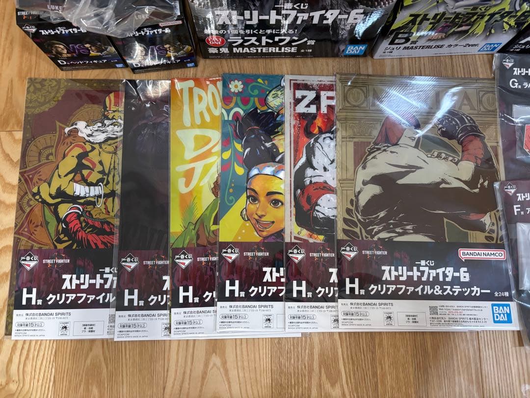 一番くじ　スト6　A賞　B賞 ジュリ ラストワン賞 豪鬼 フィギュア セット