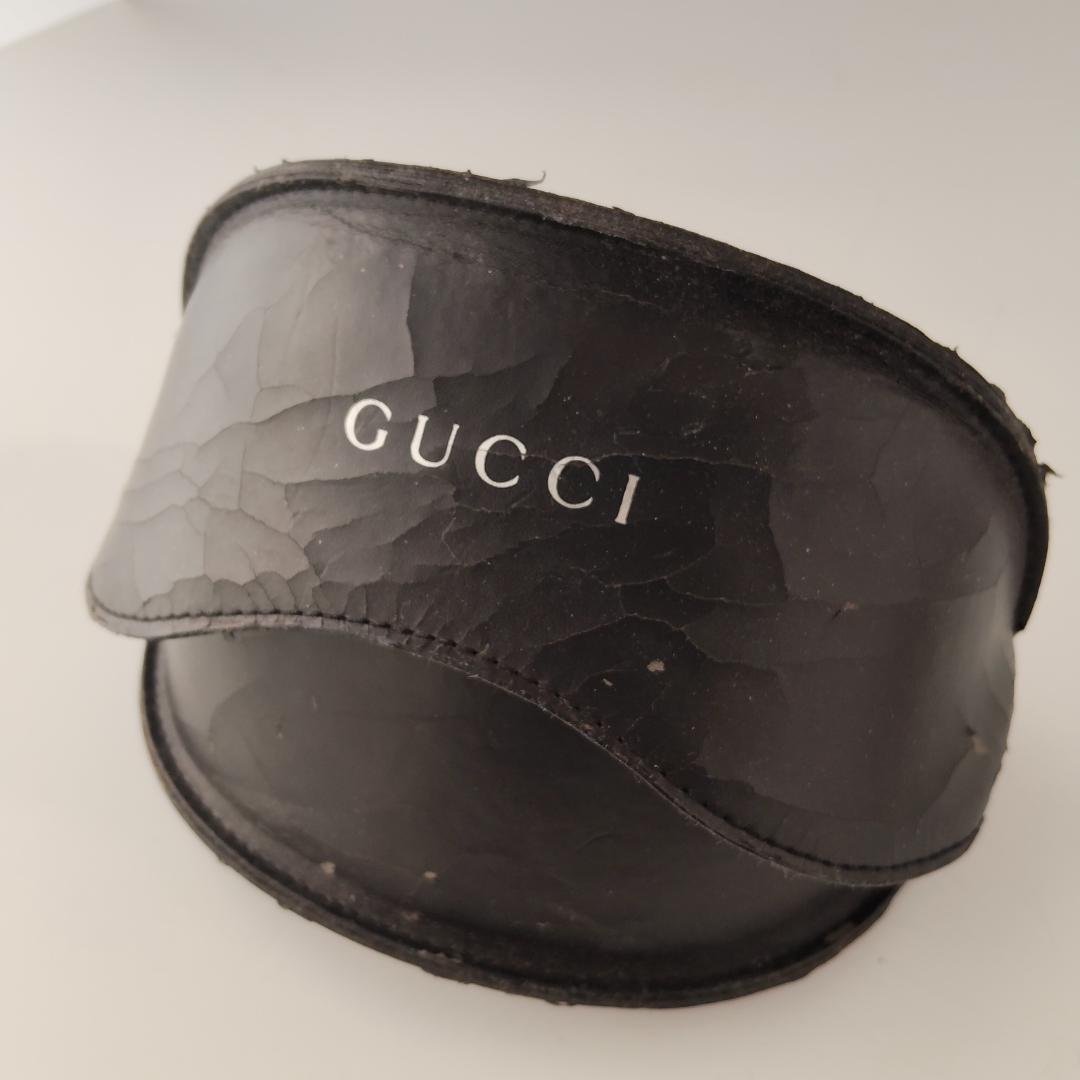 美品　GUCCIヴィンテージ インターロッキングG オーバルフレーム サングラス