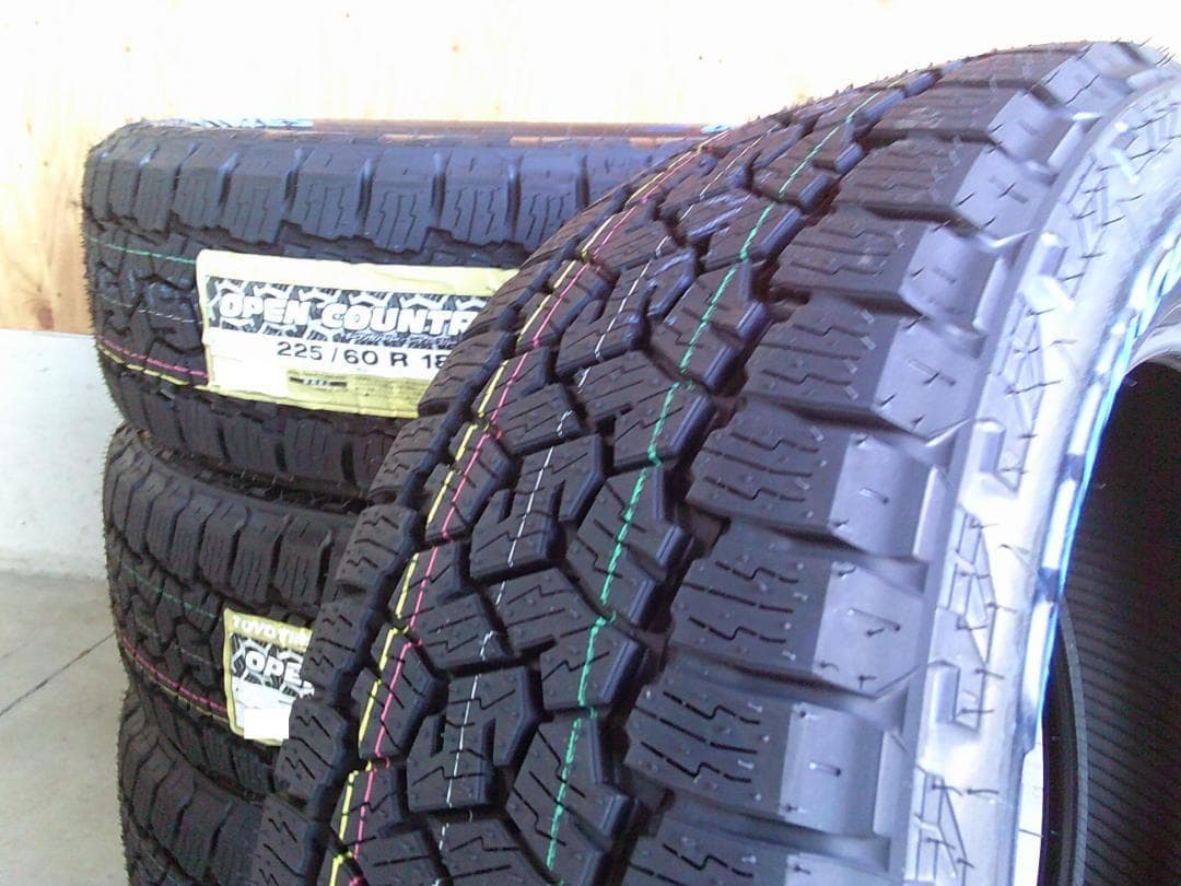 送料込☆TOYOオープンカントリーA/TⅢ☆225/60R18☆ホワイトレター☆