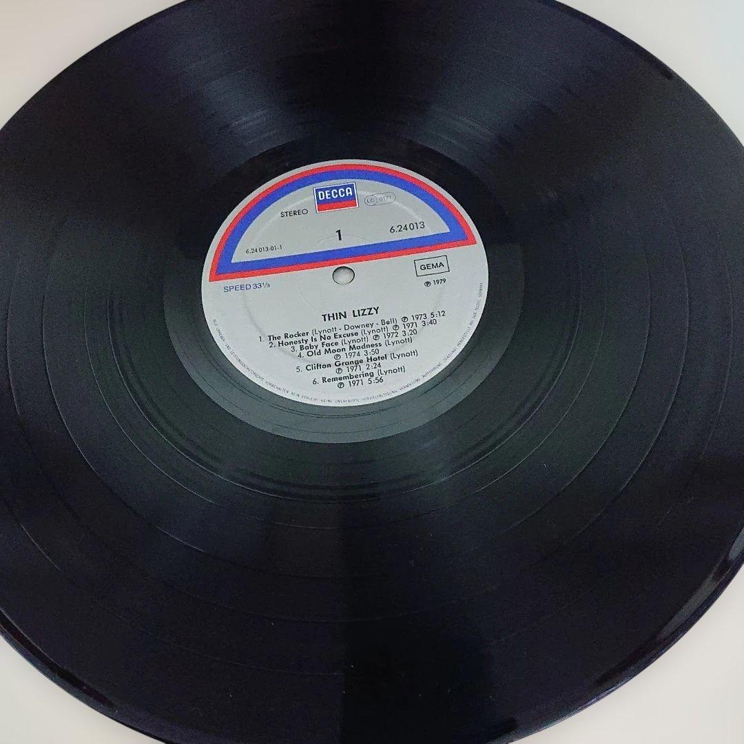 ドイツ盤コンピLP【未CD化】THIN LIZZY シン・リジー