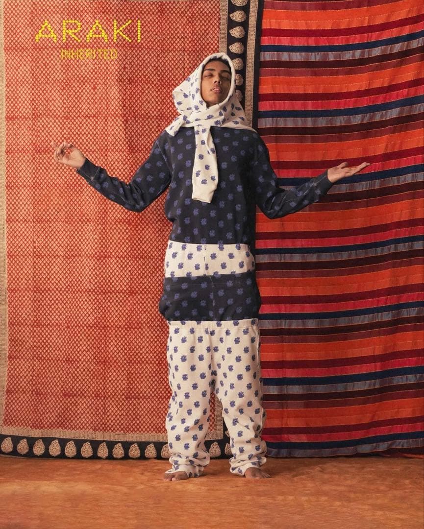 ARAKI Fire Pattern The rmal Tops サーマルロンT