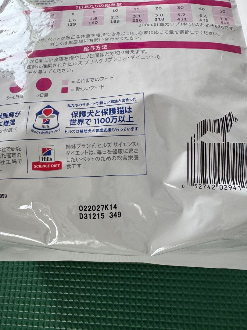 Tamagoさん専用　ヒルズ　犬　 腸内バイオーム 3kg 1袋　3/6頃発送
