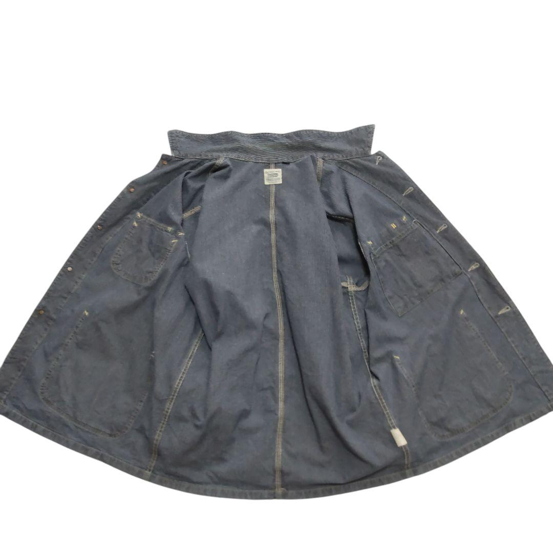 日本製 BLUE WAY OUTDOORS MAN ヒッコリー カバーオール