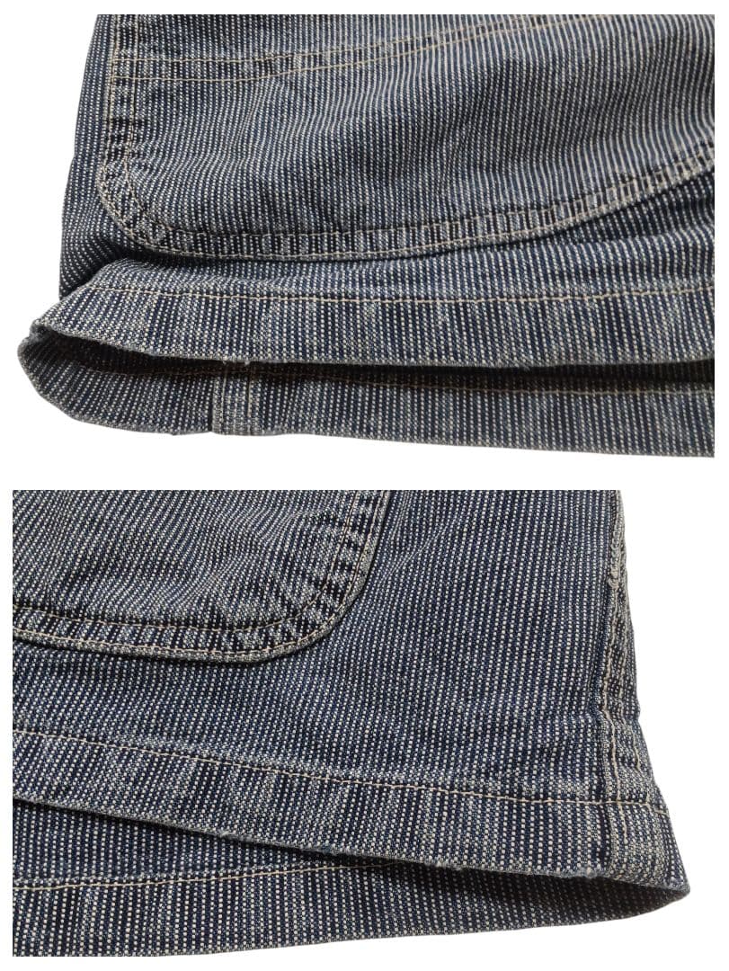 日本製 BLUE WAY OUTDOORS MAN ヒッコリー カバーオール