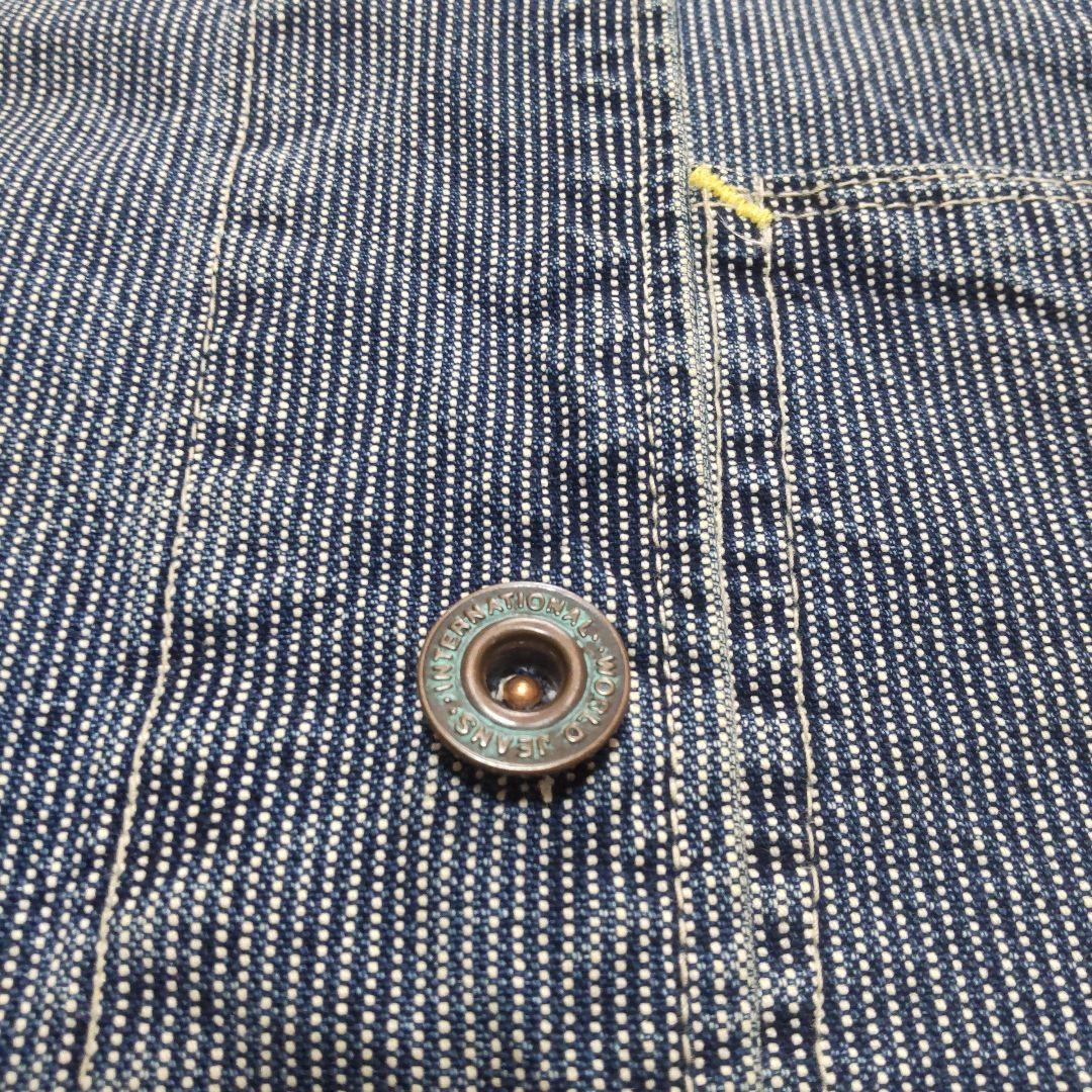 日本製 BLUE WAY OUTDOORS MAN ヒッコリー カバーオール