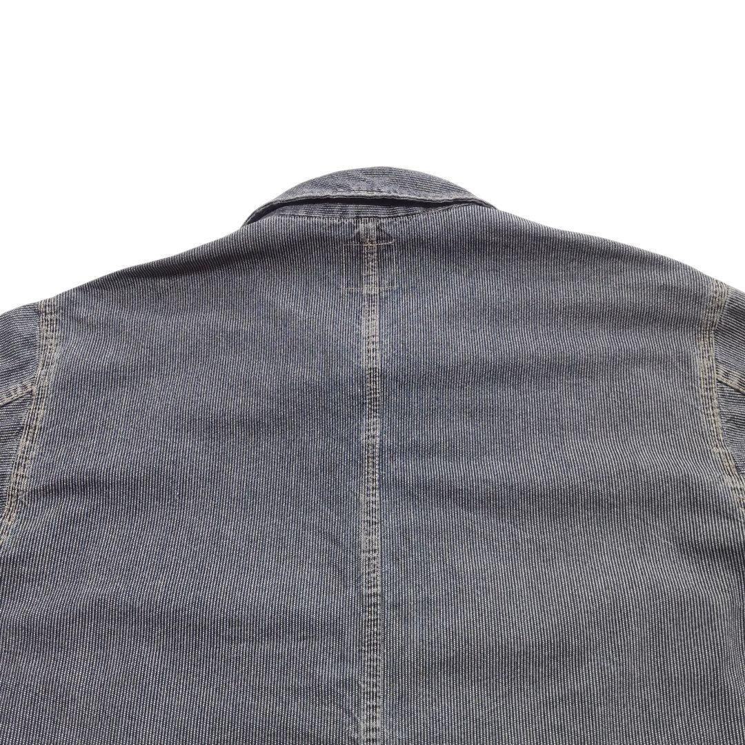 日本製 BLUE WAY OUTDOORS MAN ヒッコリー カバーオール