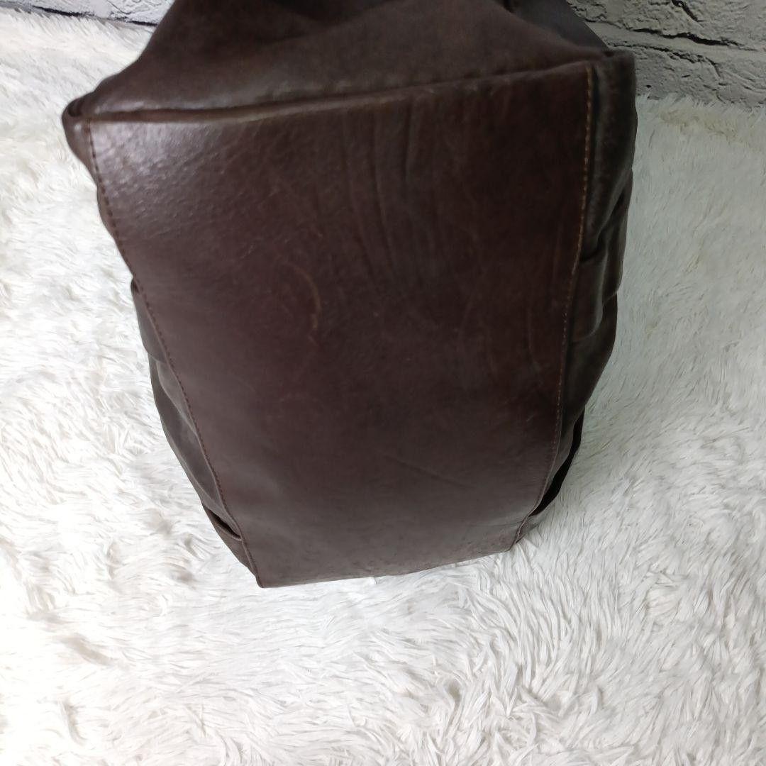希少■DIESEL BLACK GOLD オールレザー 2WAYショルダーバッグ