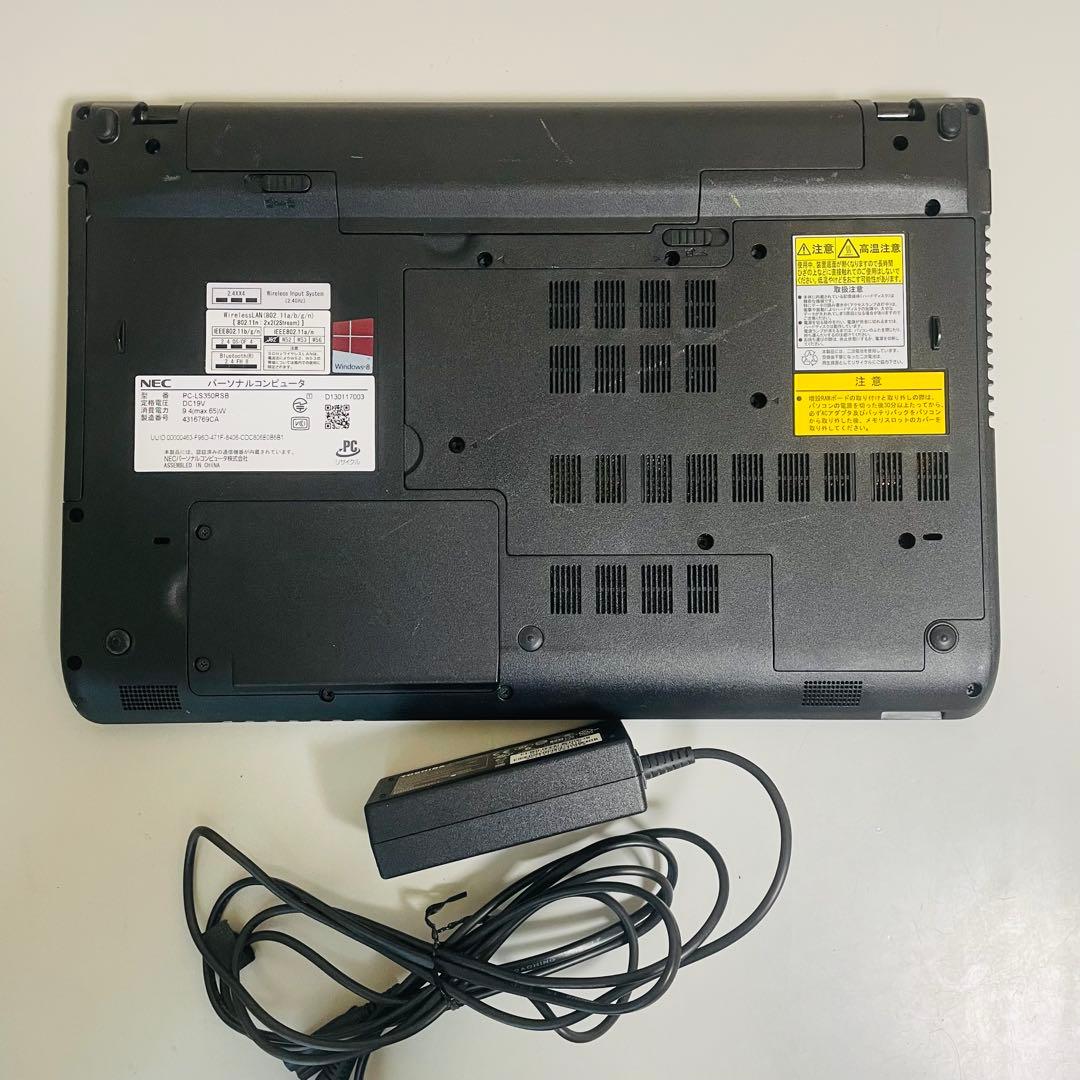 Windowsノート本体 lavie ls350/win11,M8G,HD750G